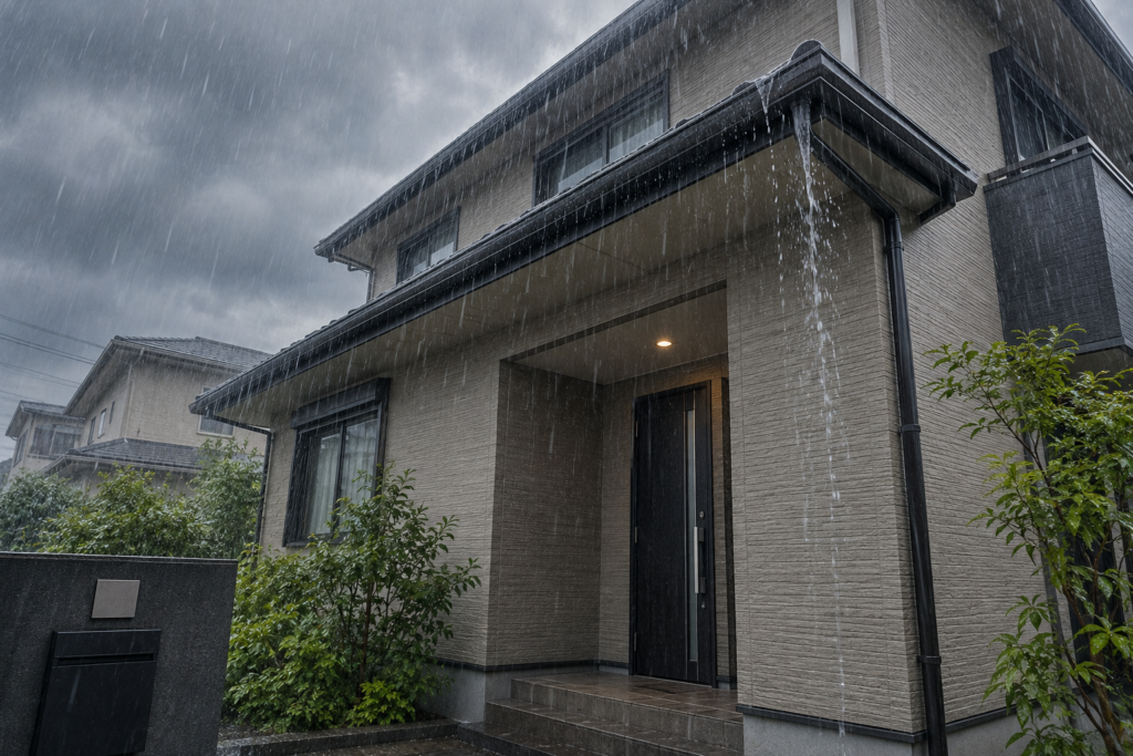 台風雨漏り修繕のイメージ